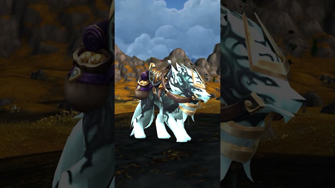 В файлах игры World of Warcraft обнаружены новые ездовые животные и питомцы в стиле Ша.