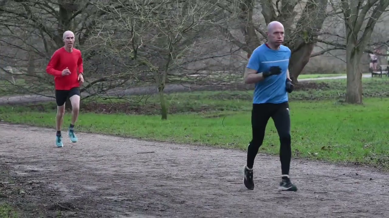 University Parks Parkrun. Monday 1st January 2024