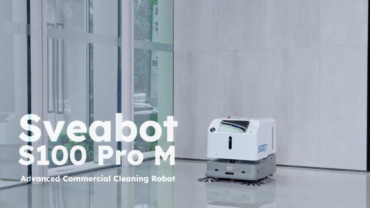 Sveabot S100 Pro M: Advanced Commercial Cleaning Robot