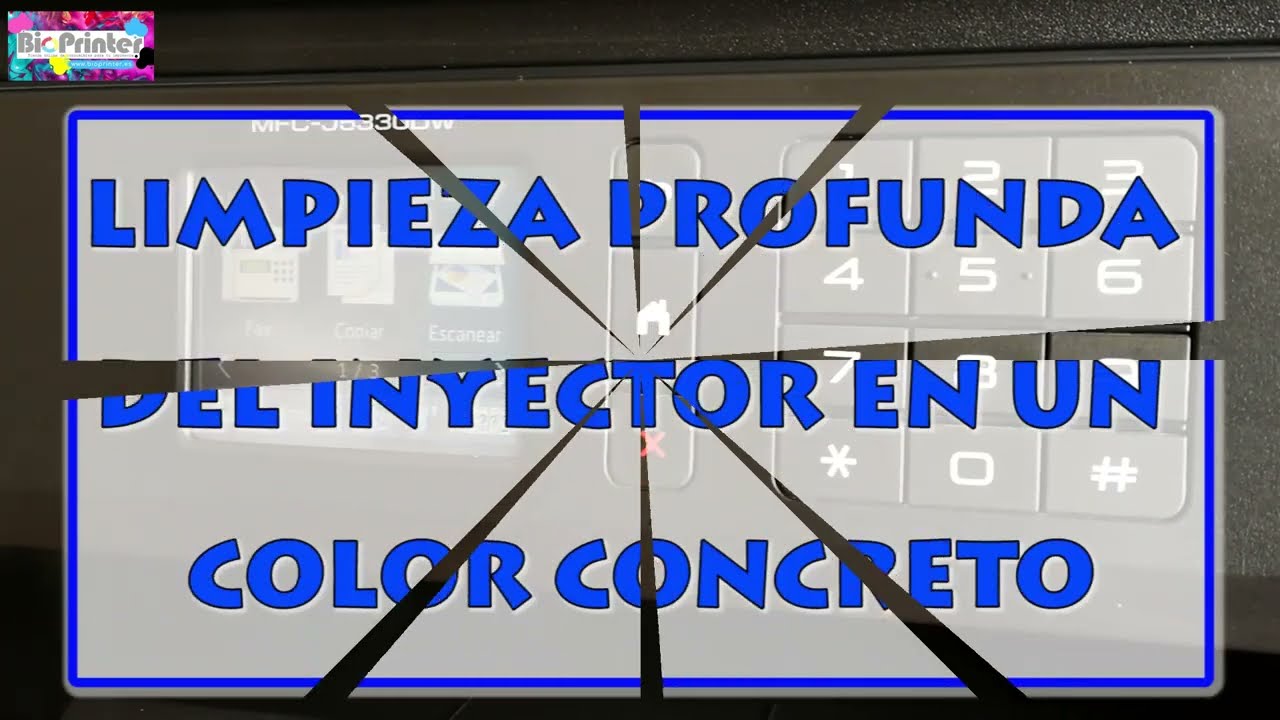 HACER LIMPIEZA DE UN SOLO COLOR IMPRESORA BROTHER MFC-J5330DW Y SIMILARES