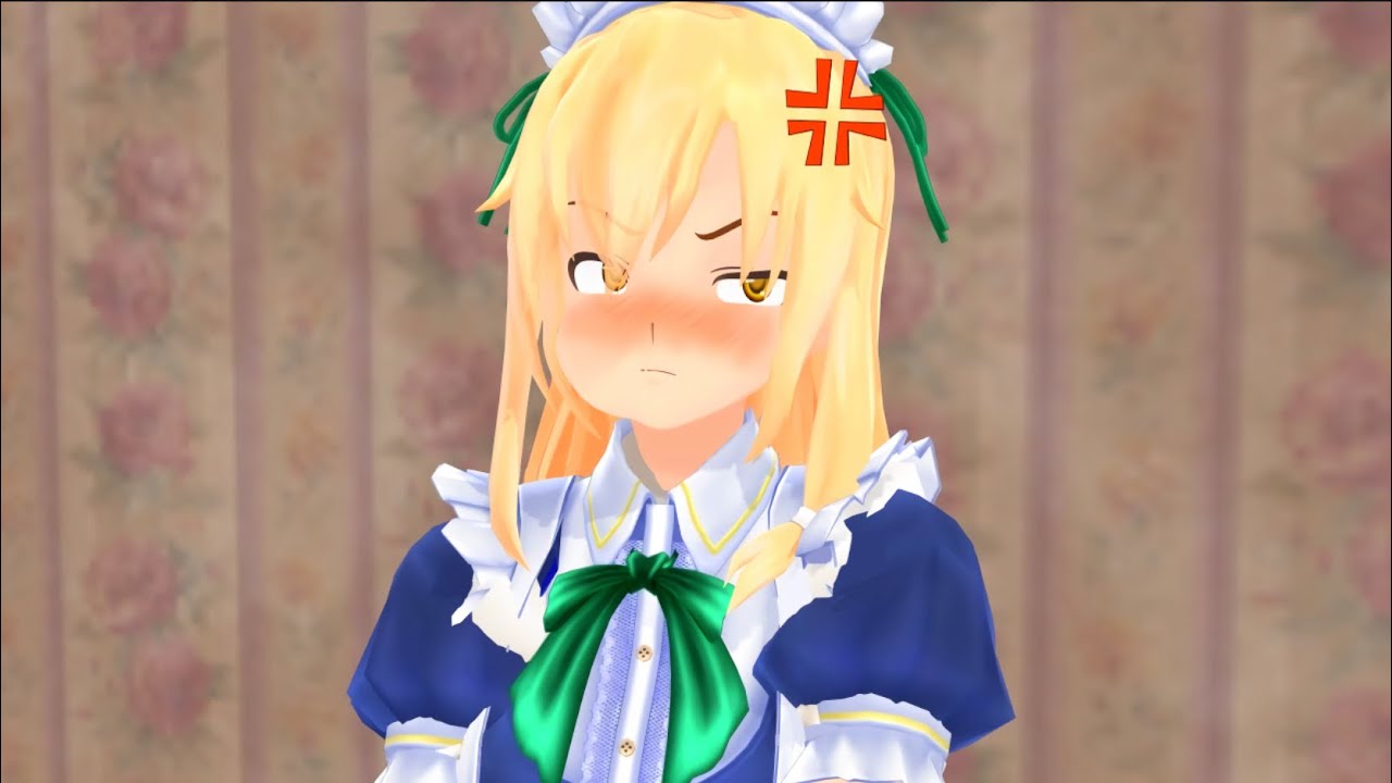 【東方MMD】メイド魔理沙さんの日常♥アルバイト【mmd紙芝居】