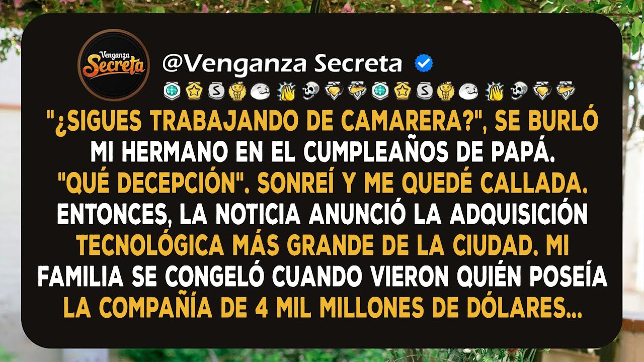 Mi Familia Me Llamó 'La Oveja Negra' en el Cumpleaños de Papá, Hasta Que Vieron Mi Patrimonio Neto