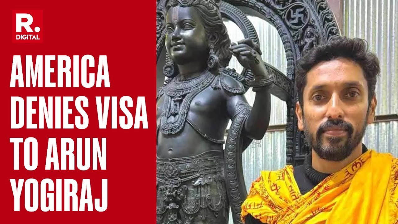 BREAKING: America Denies Visa To Ram Lalla Sculptor Arjun Yogiraj, Gives No Reason