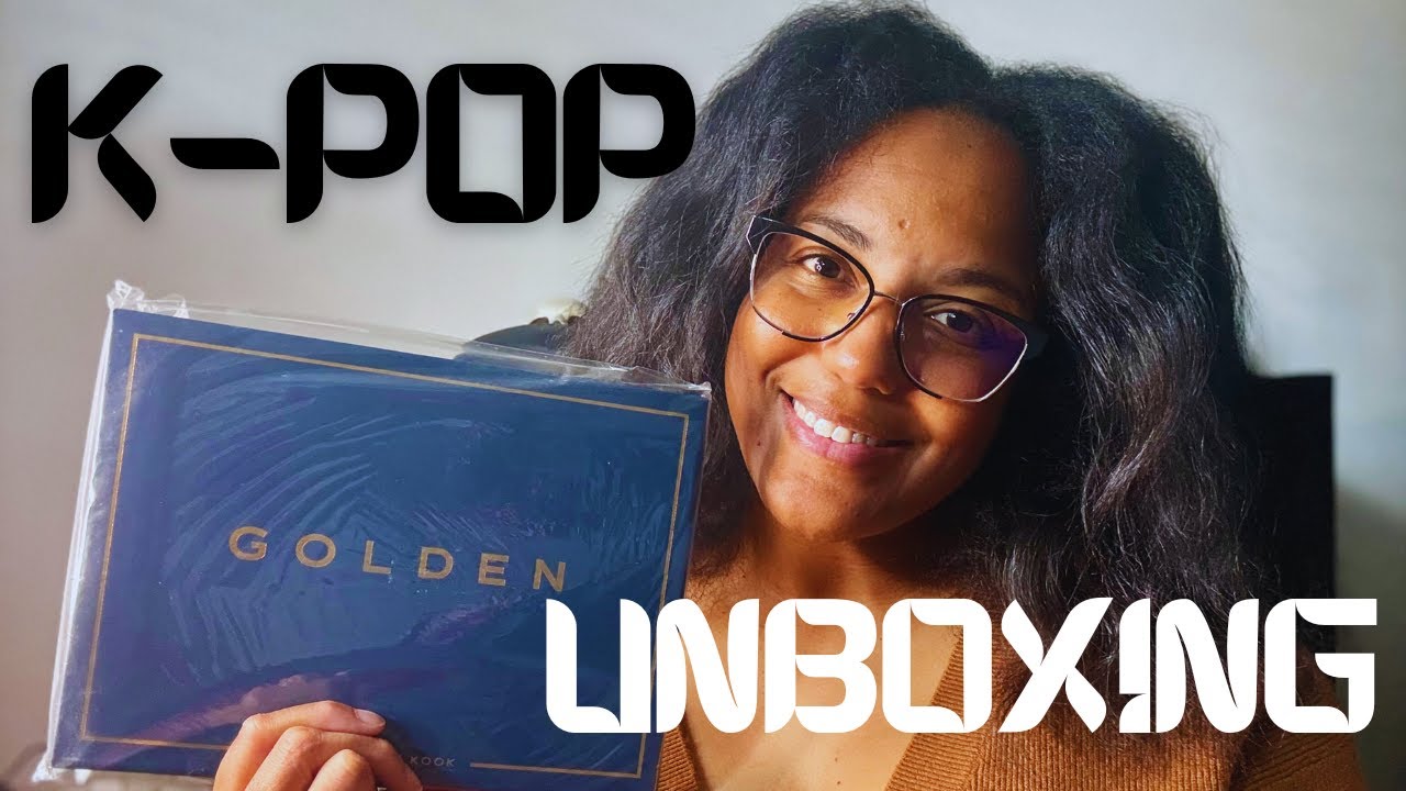 K-POP ASMR Unboxing- Jungkook Golden (Substance)