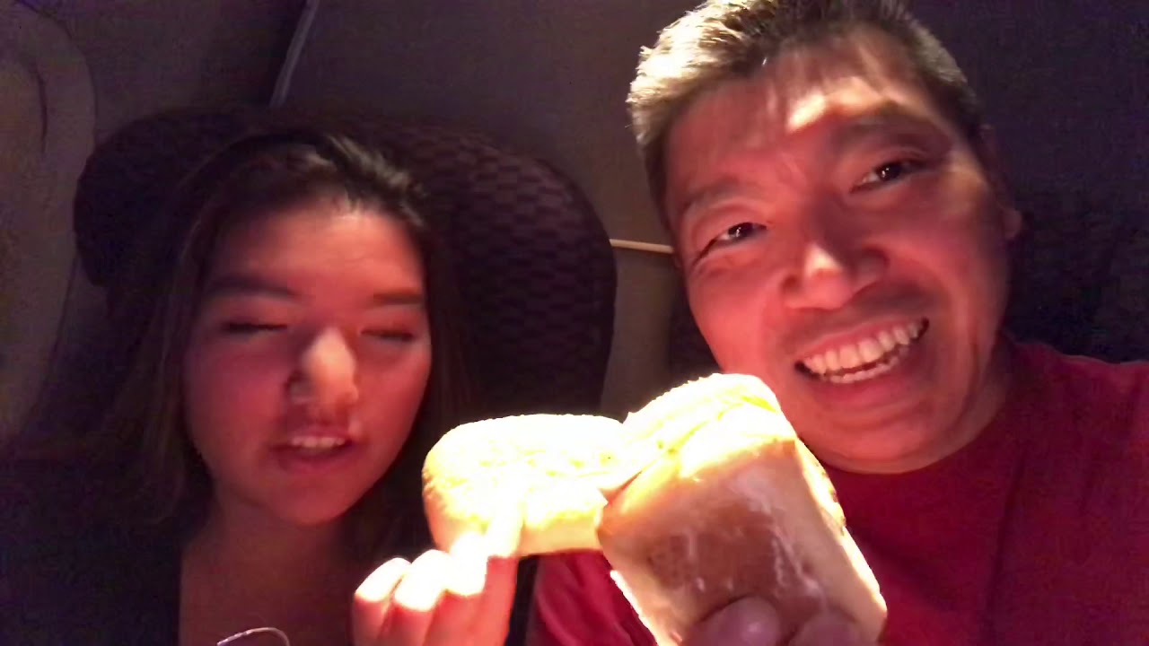 United economy class (food): Newark, NJ to Beijing, China