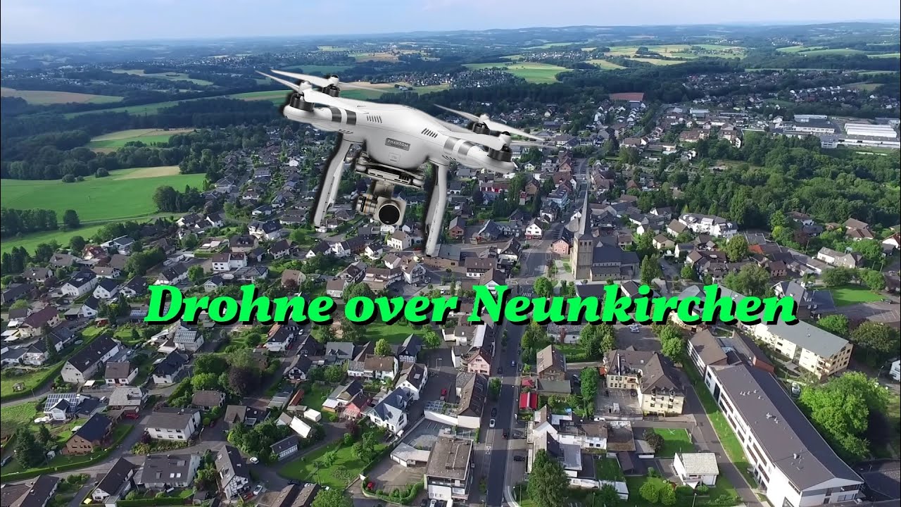 Dji Phantom 3 Advanced Over Neunkirchen-Seelscheid