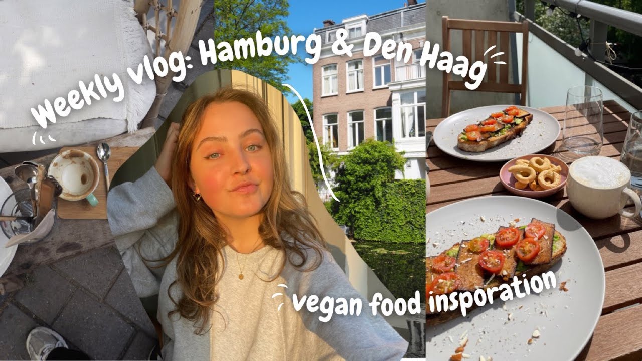 Weeklyvlog: Hamburg, vegan Food & Rotterdam Trip  | Janne Greta