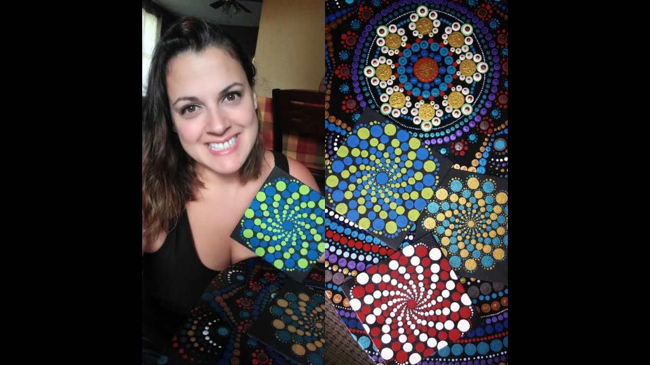 How To Paint Dot Mandalas THE SPIRAL