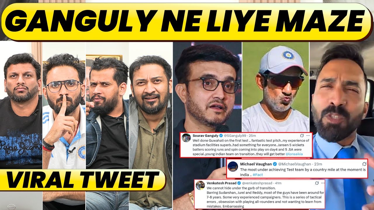 Gambhir Ki Test Coaching Fail, Ganguly Ne Social Media Par Liye Maze, Dinesh Karthik Bhadke