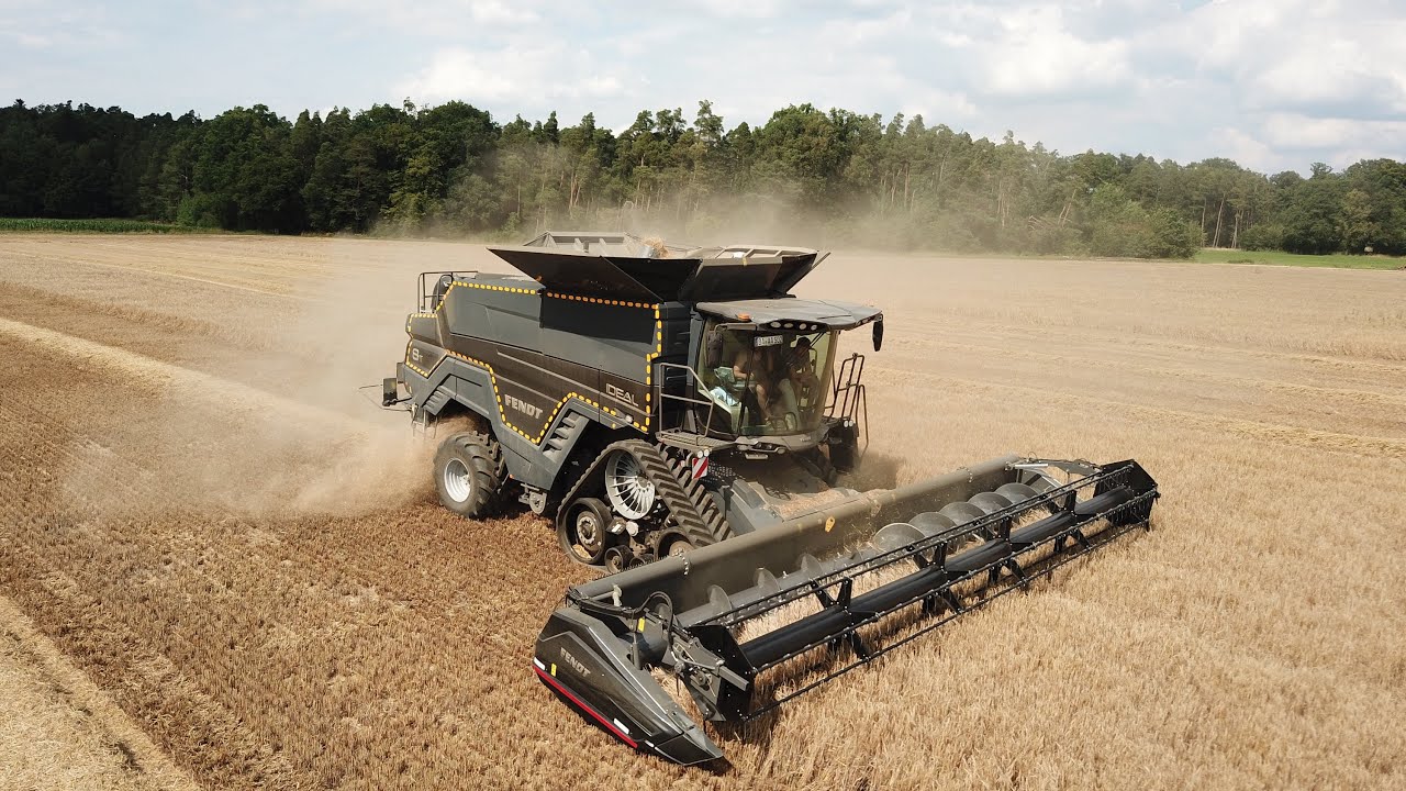 Fendt Ideal 8T Gerste dreschen 2020