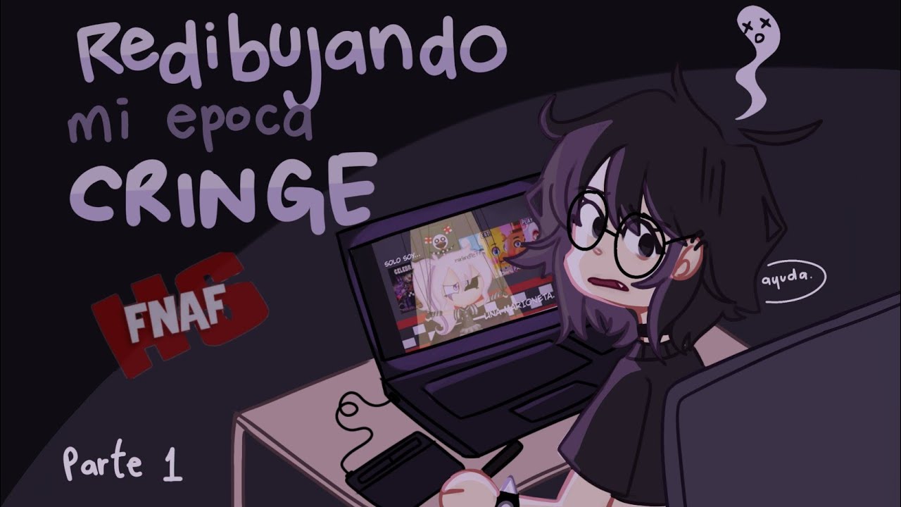 Humillando a mi yo de 13 años 💀 (Críticando y redibujando mis dibujos de FNAF HS) PARTE 1
