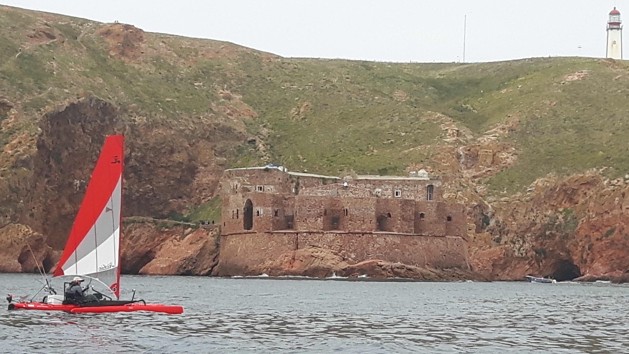 1st Journey to Berlengas Islands - Kayak Fishing - 4K 50fps