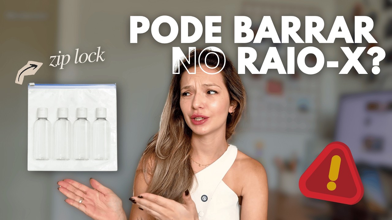Saquinho Zip Lock no avião: é obrigatório mesmo?