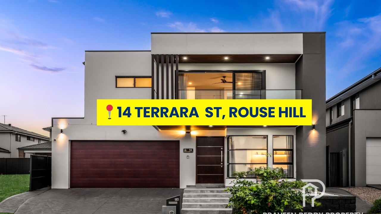 🔥 Rouse Hill Dream Home for Sale | Modern Family Living Near Metro | 14 Terrara | PRP