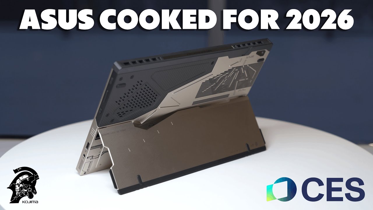 ASUS готовит всё к 2026 году! Линейка ROG 2026 на CES 2026.