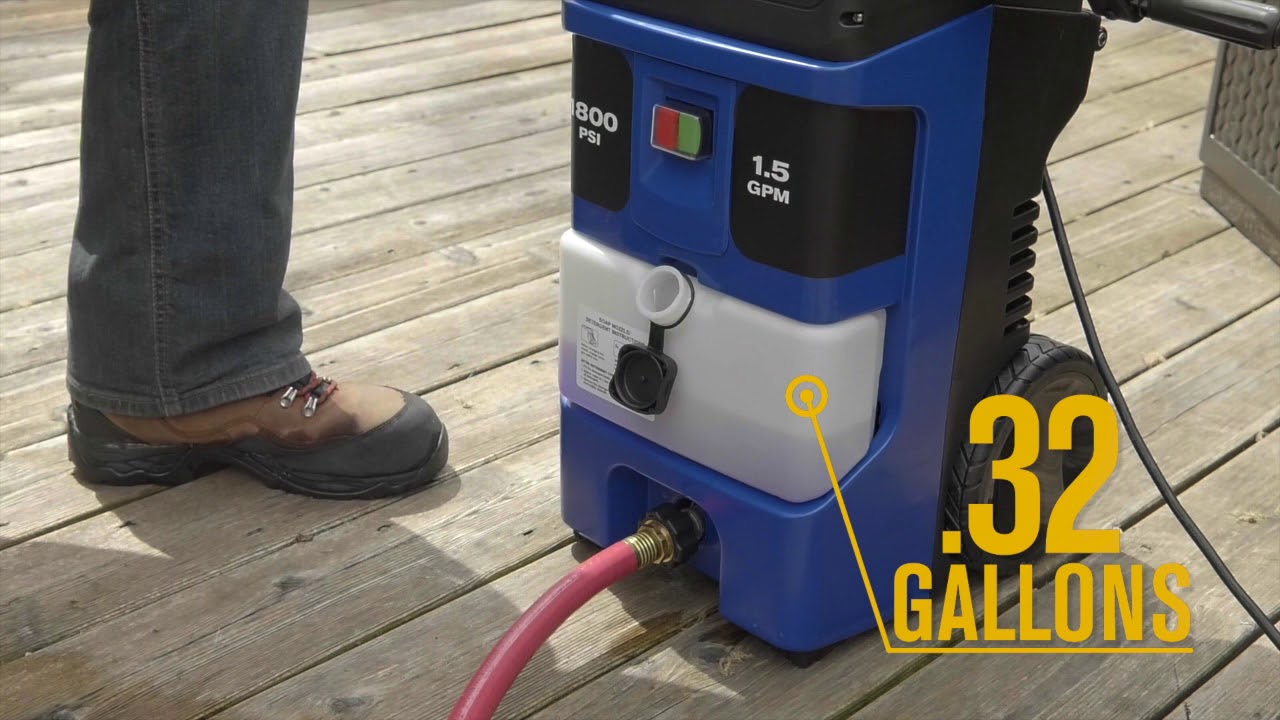 Powerhorse Electric Pressure Washer  1.5 GPM 1800 PSI