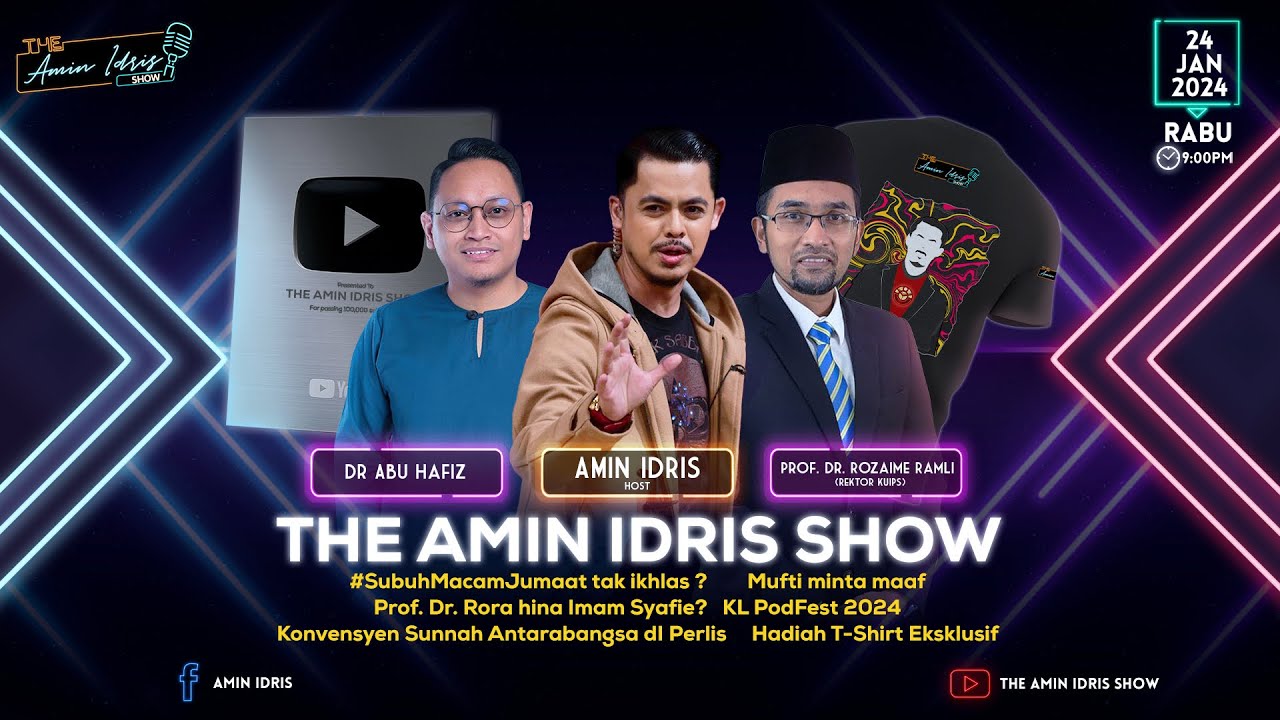THE AMIN IDRIS SHOW musim 5 (episod 1)