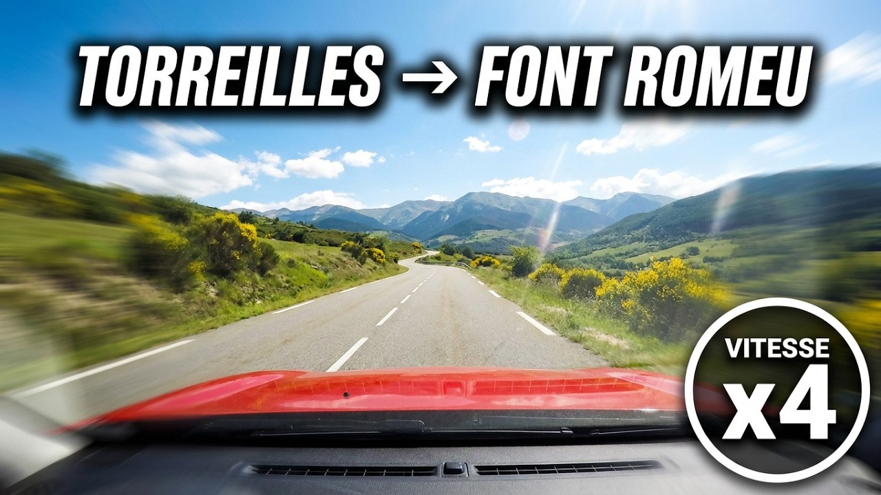 Mai 2025 : Torreilles ➤ Font Romeu (vitesse x4) - Toyota Corolla 2023