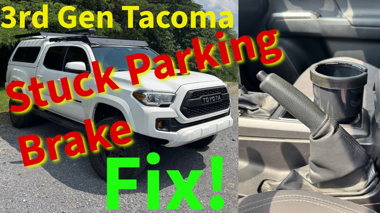 How To Replace 3rd gen Tacoma Parking Brake (2016-2023)