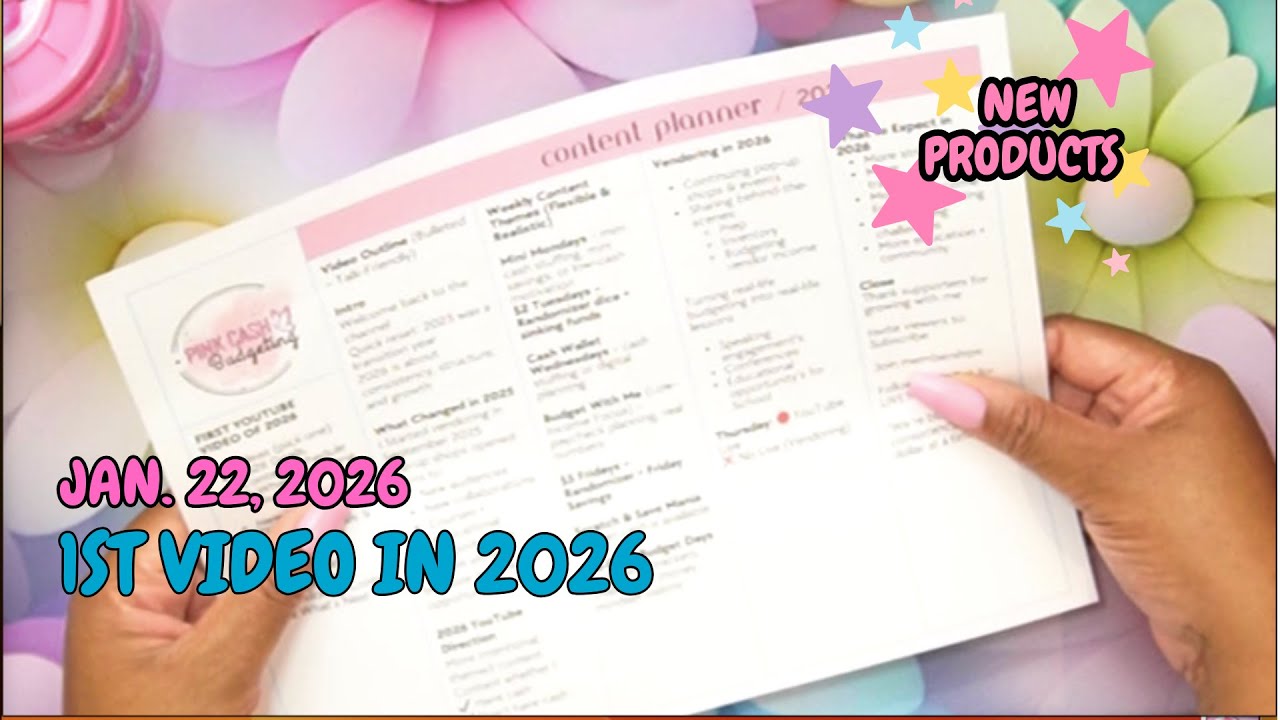 🦋First Video of 2026 | New Year, New Direction | 2026 Reset & Goals, YouTube Plan & New Products🦋