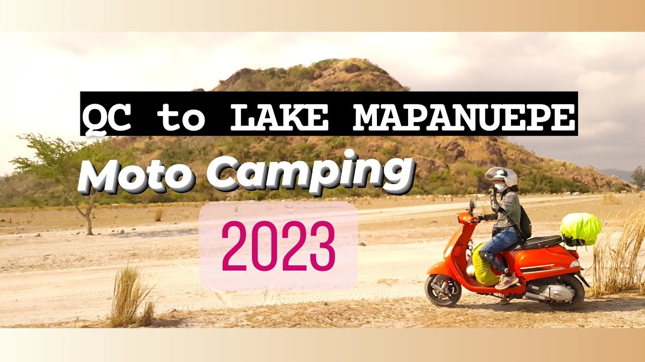 New Zealand of Zambales Mapanuepe Lake (1/2) [ Vespa S125 Scooter Motocamping ] 2023