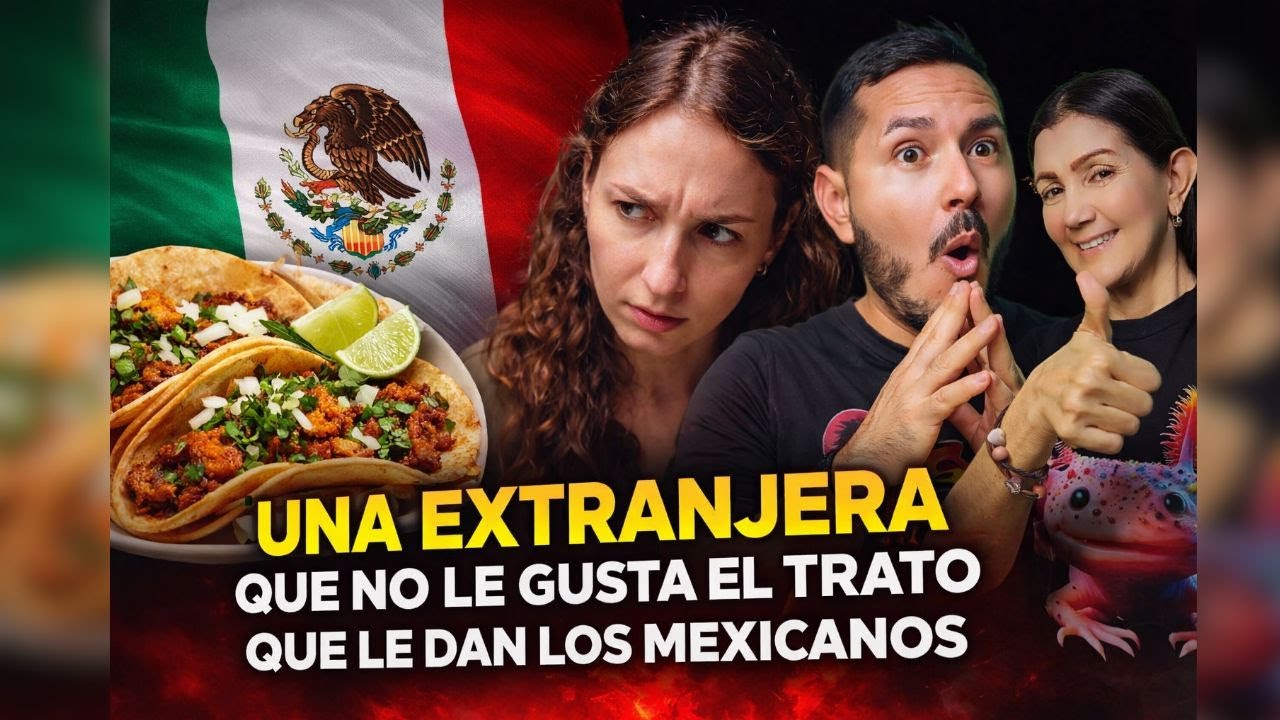Le GUSTA la COMIDA MEXICANA | Pero NO le GUSTA el TRATO Que le DAN los MEXICANOS 🇲🇽😲😲.