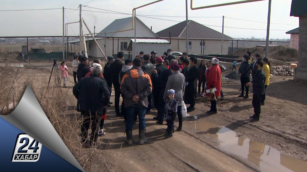 Алматыдағы Кемертоған ауылының халқы электр жарығының азабын тартып келеді