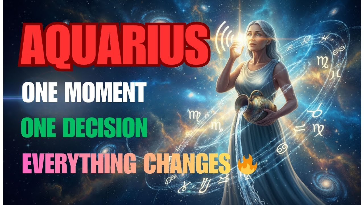 AQUARIUS 🌊 CAREFUL! IT WILL HAPPEN SUDDENLY ✨⚠️ AND YOU WON’T KNOW WHAT TO DO ☎️ BE PREPARED