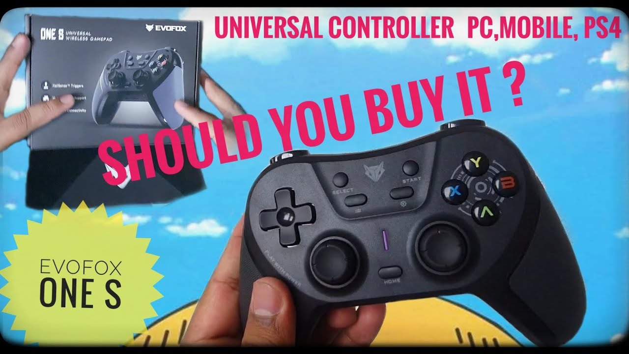 First time Playing with Controller on PC and MOBILE | Evofox One S | Unboxing and Test |😯