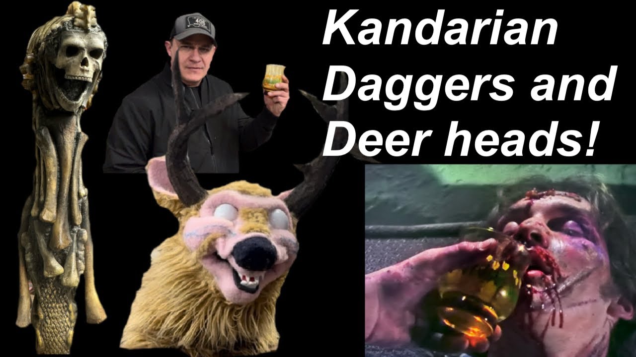 Kandarian daggers and deer heads!  The real video!