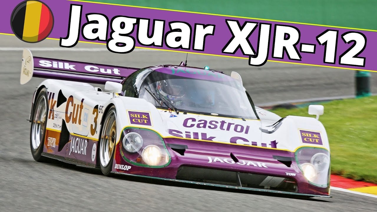 Jaguar XJR-12 Group C Sports Prototype - Sublime TWR V12 N/A Engine Sound at Spa Francorchamps