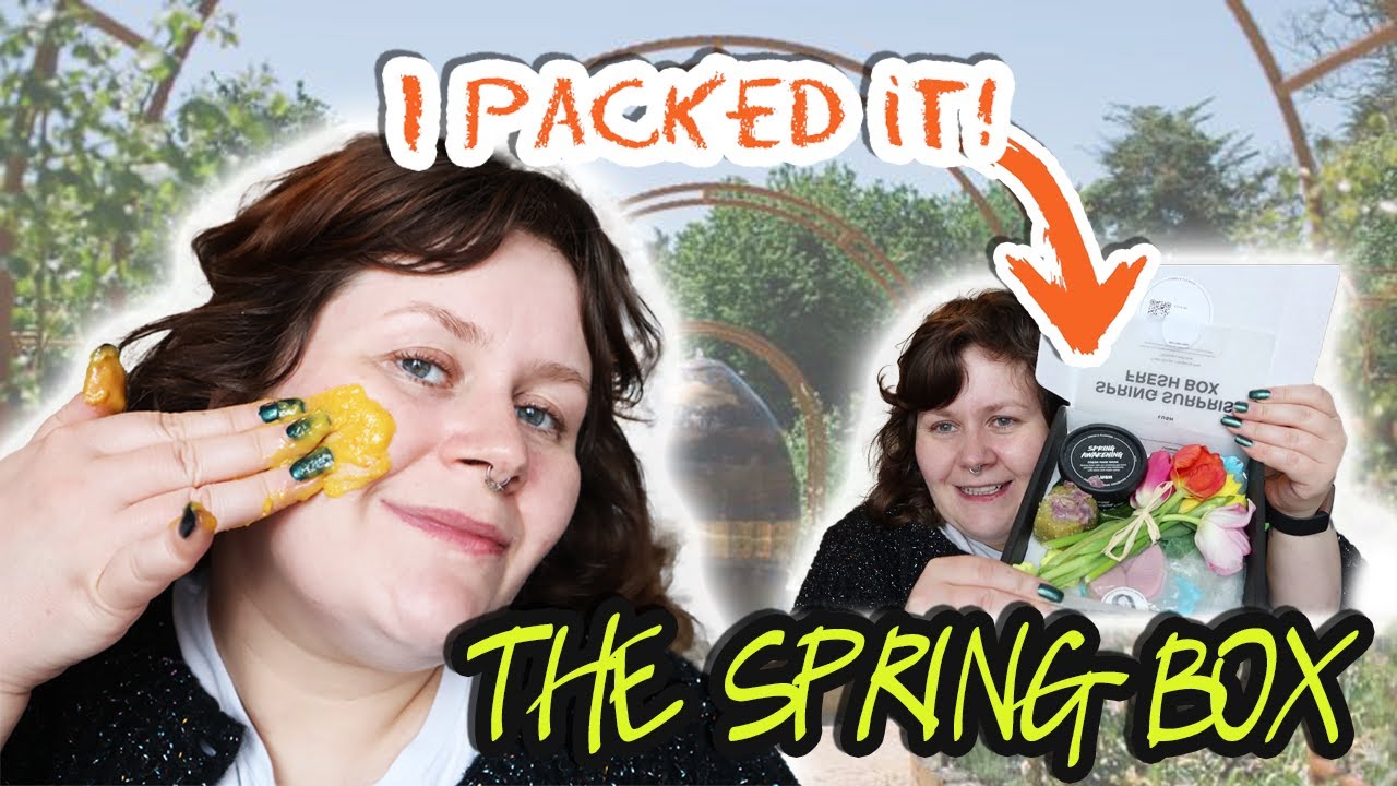 LUSH FRESH & FLOWERS MARCH 23 SUBSCRIPTION BOX |Spring Surprise
