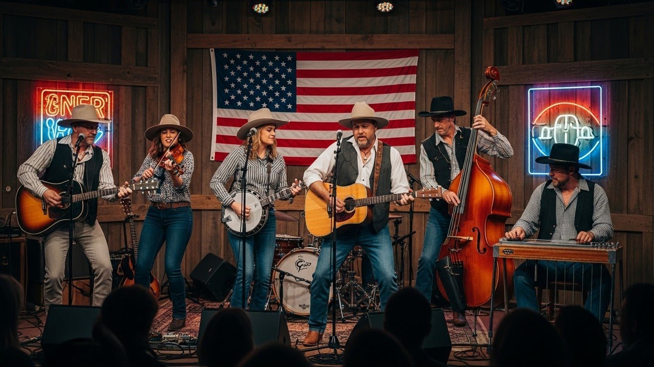 Heartland Country Nights – Soft Acoustic Country for Evening Wind Down Across Quiet Southern Roads