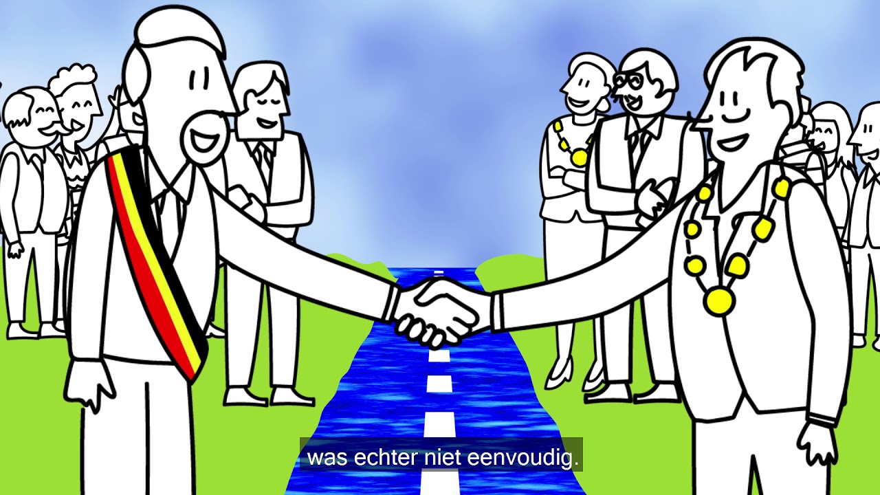 Grenscorrectie in Limburg: Belgisch-Nederlandse grens weer in het midden van de Maas
