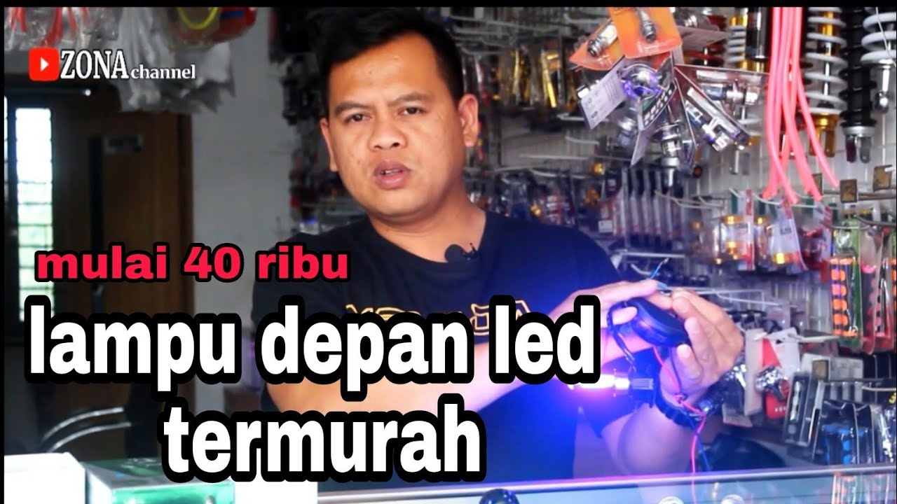 LAMPU DEPAN LED PALING TERANG