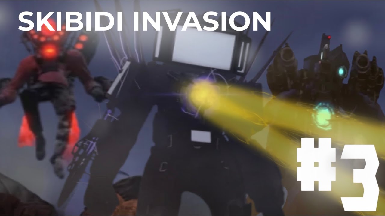 Skibidi invasion 3 | My movie Roblox