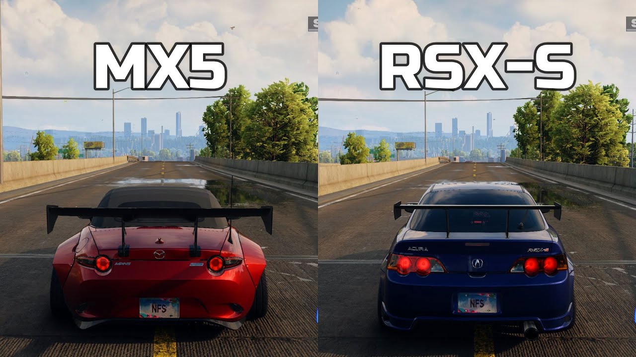 NFS Unbound: Mazda MX5 vs Acura RSX-S - WHICH IS FASTEST (Drag Race)
