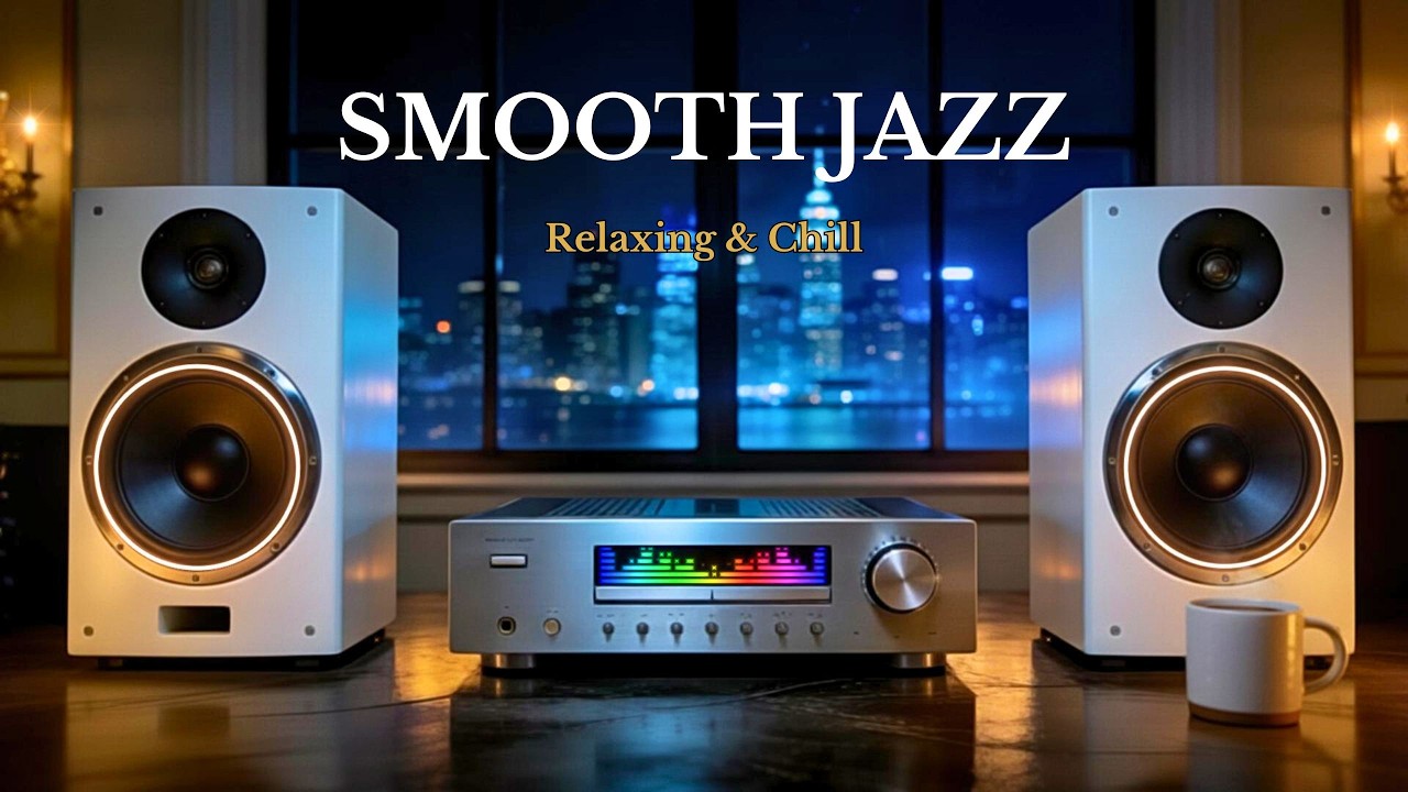 Late Night Smooth Jazz ☕ Relaxing Chill Lounge Music