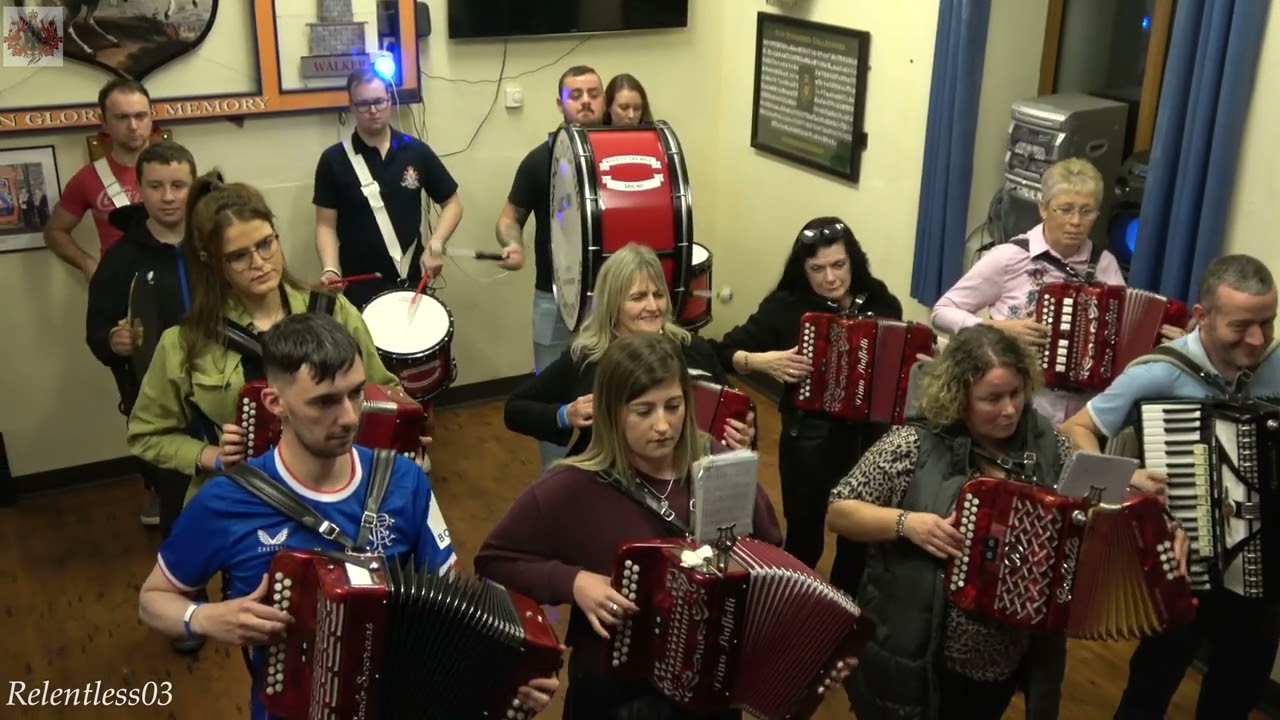 Knockloughrim Accordion (No.3) @ Benvarden F.B.'s Indoor ~ 28/10/23 (4K)