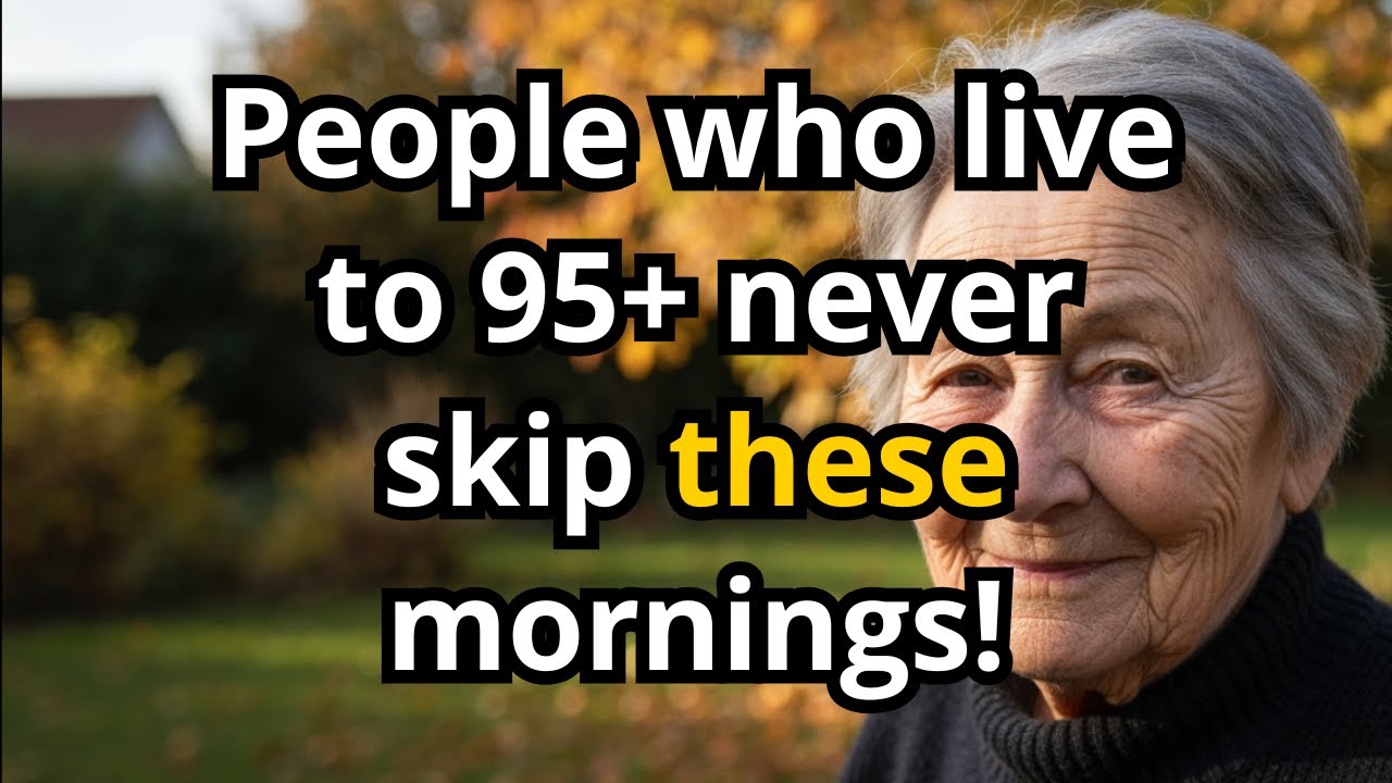 5 Morning Secrets of People Who Never Die Before 95!