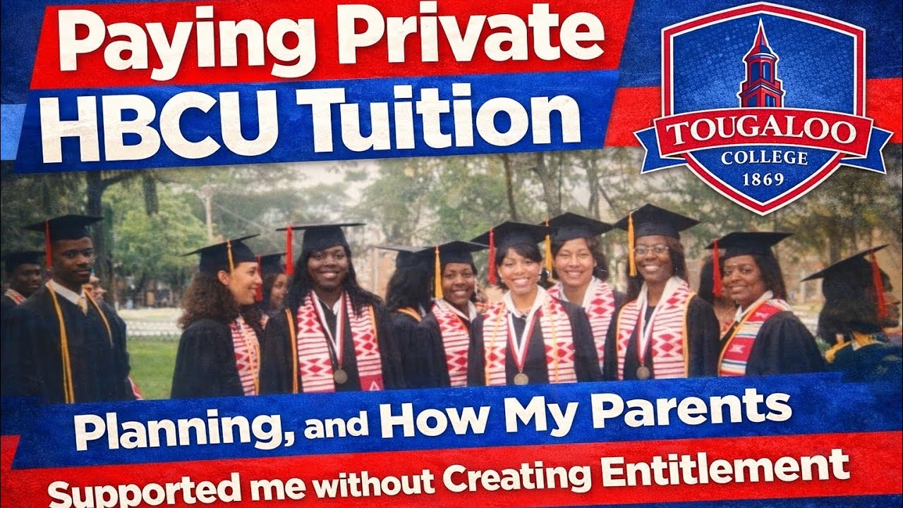 Paying Private HBCU Tuition: How My Parents Supported Me—Without Creating Entitlement ❤️