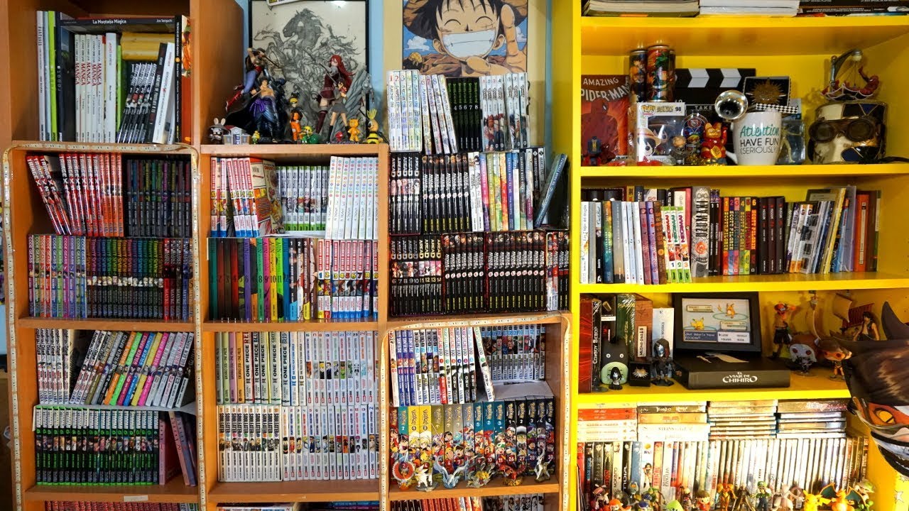 TOUR ESTANTERÍAS MANGA Y COMIC AGOSTO 2019 | +2600 NÚMEROS