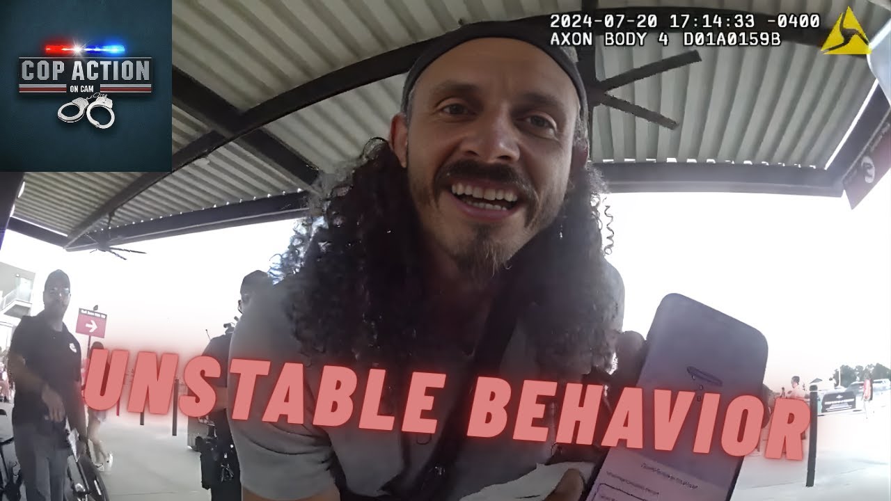 Strange Behavior Turns Into FULL FREAKOUT at Universal CityWalk | Police Bodycam