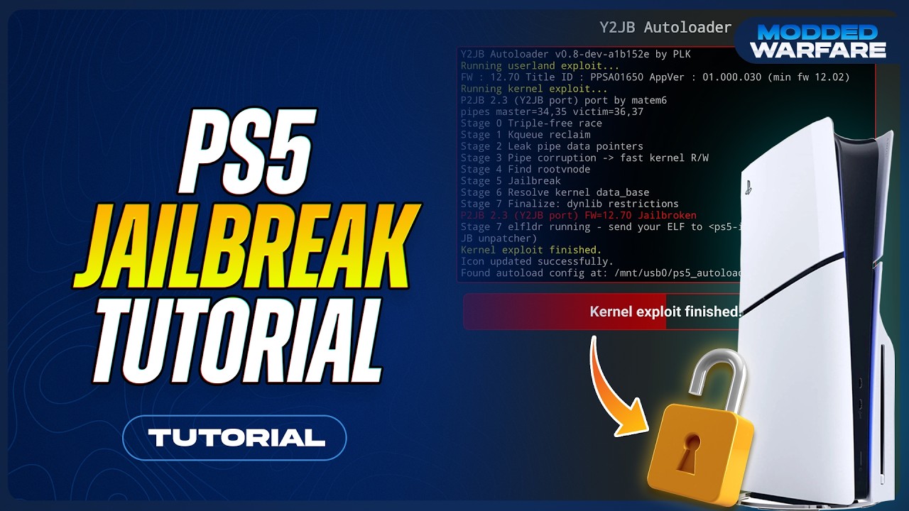 Как взломать PS5 на прошивке 12.70 или ниже