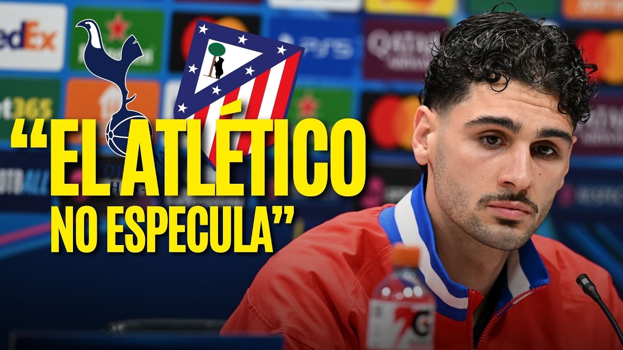 🔴⚪ JOHNNY CARDOSO lanza aviso: “El ATLÉTICO no especula, vamos a ganar en Londres al TOTTENHAM” 💥