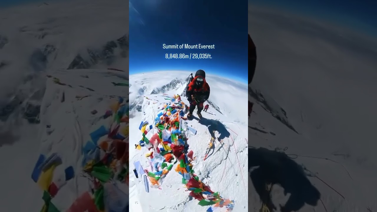 Mount Everest Summit || Climbing in Nepal || #travel