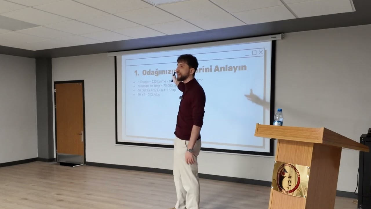 Yusuf İpek - Körfez Atatürk Anadolu Lisesi Konuşması