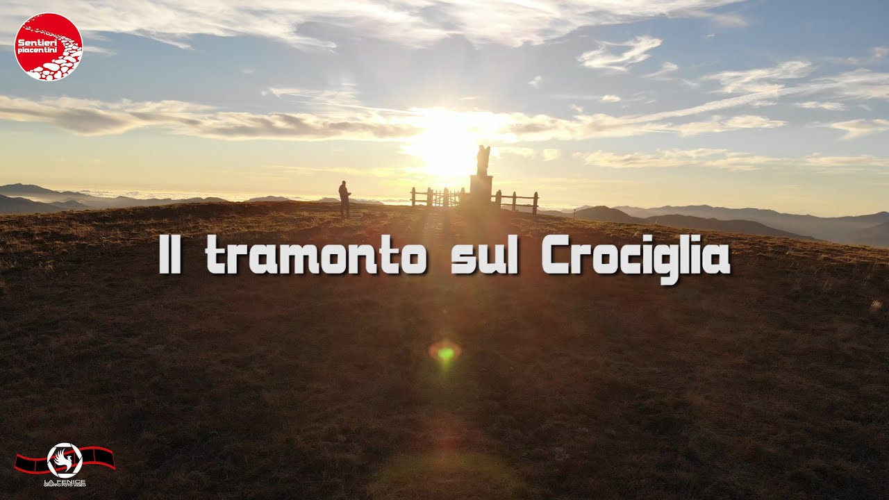 SENTIERI PIACENTINI: 03 - Il tramonto sul Crociglia