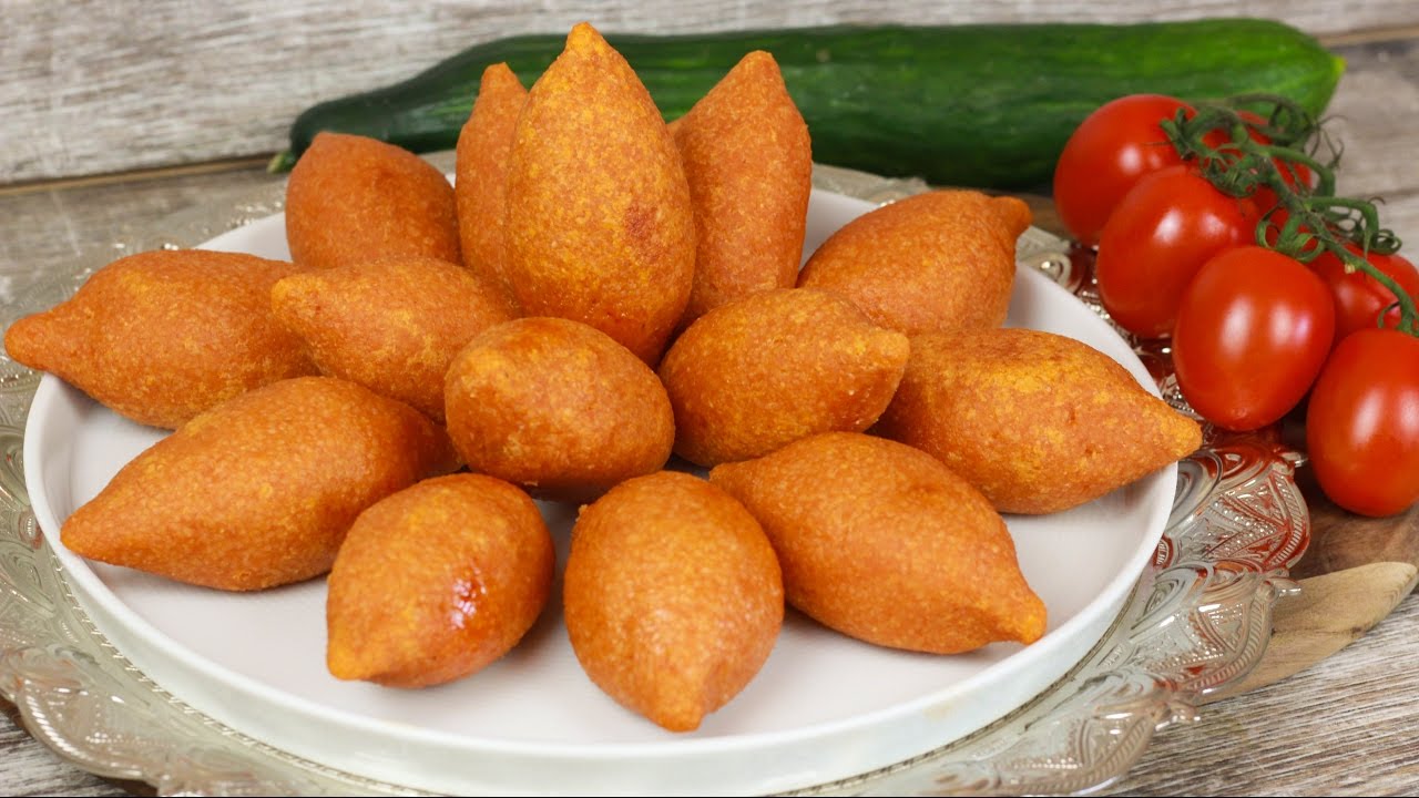 Icli Köfte mit Hackfleischfüllung - Bulgurklöße / Bulgurbällchen - Türkische Woche #1