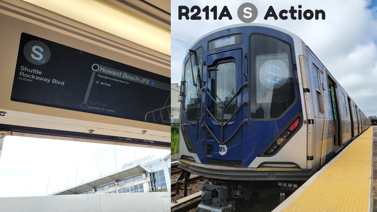 MTA R211A Rockaway Park (S)huttle Train Action